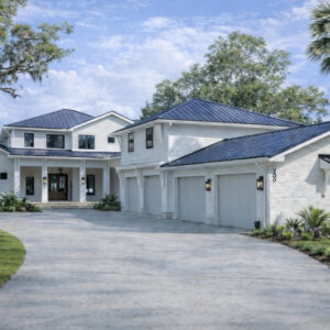 Front view rendering