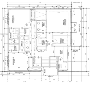 Second Floor Blueprint